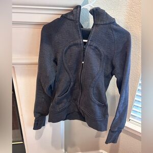 lululemon athletica Dark Gray Full-Zip Hoodie